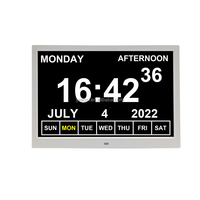 ODM OEM Date et heure Senior Montre Calendrier numérique Horloge Démence Montre Horloge pour personnes âgées