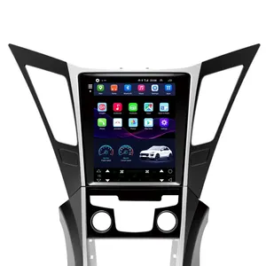 Wanqi Tesla Vertikaler Bildschirm Android Auto DVD-Player für Hyundai Sonata 8 2013-2015 Radio Video Stereo Audio Navigation Multimedia