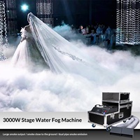 Machine à fumée professionnelle 3000W pour événements et spectacles, générateur de brouillard d'eau haute performance pour spectacles, cérémonies et effets de scène