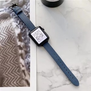 <span class=keywords><strong>Bracelet</strong></span> fin en <span class=keywords><strong>cuir</strong></span> avec boucle pour <span class=keywords><strong>Apple</strong></span> <span class=keywords><strong>Watch</strong></span> 41MM 45MM 40 44 38 42mm, <span class=keywords><strong>bracelet</strong></span> sport fin avec boucle pour IWatch Series 3 4 5 6 7 <span class=keywords><strong>SE</strong></span> - Product Image 2
