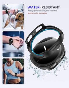 Étui de montre étanche personnalisé pour Samsung Watch 9, protection d'écran 2.5D, 40mm/44mm, prix usine - Product Image 2
