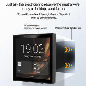 2025 kooyii Bảng điều khiển cảm ứng toàn màn hình IPS 4 inch với bộ khuếch đại tích hợp Hỗ trợ kết nối hai loa có dây cho ứng dụng kooyii - Product Image 6