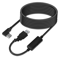 Cable de conexión USB a Tipo-C de 5 m para auriculares VR Oculus Quest2 Pico Neo3