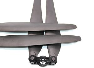 Hélice de fibra de carbono ultraligera de alto rendimiento, MIAT-1550, accesorio para Dron, helicóptero RC - Product Image 5