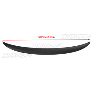 Nuevo alerón trasero para maletero de coche, alerón tipo labio para BMW Serie 4 F36 4D Gran Coupé 2014 2015 2016 + Extensión de alerón trasero tipo labio - Product Image 6