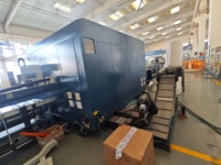 Máquina de Corte CNC y Grabado Láser para Ventanas y Puertas de Aluminio con Fabricación Automática de Ventanas