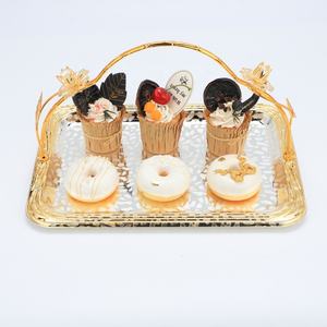 Rectangle Decorative Mirror <b>Tray</b>, French Style, Makeup Organizer, <b>Jewelry</b> Organizer, Serving <b>Tray</b> - Product Image 3