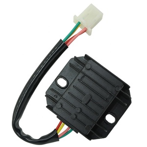 Regulador Rectificador de Voltaje para Motocicleta Italika 150CC 180CC <span class=keywords><strong>FT</strong></span> DM 150 RT 180 FT150 DM150 RT180 de 4 Cables - Product Image 1