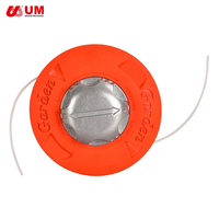 Tête de débroussailleuse en aluminium UM pour débroussailleuse à gazon, remplacement robuste, coupe-herbe, tondeuse à gazon