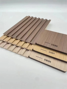 Prix direct usine 2025 – Nouveauté : Panneau mural 3D WPC de luxe pour salon, haute qualité, idéal pour fond TV - Product Image 1