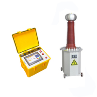 HVHIPOT Probador Automático de Resistencia Dieléctrica AC/DC para Aceite/Gas/Transformadores de Prueba en Seco, con Control PLC, Probador AC Hipot
