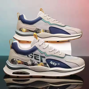 Chaussures décontractées légères et respirantes pour homme, chaussures de sport et de skate, chaussures de running et de marche tendance pour étudiants - Product Image 1