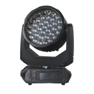 2024 luces LED con cabezal móvil 37 Uds 15W zoom cabezal móvil de lavado para iluminación de Audio y vídeo profesional club nocturno