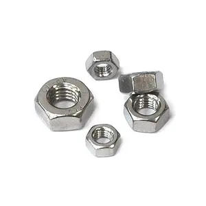 Taiwan Factory Direct M5 - M20 ISO 4161 Stainless Steel Nuts Hex Nuts With Flange