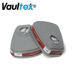 Vaultex EPI Equipment Cartouches de filtre à <span class=keywords><strong>masque</strong></span> à gaz à charbon actif pour 3M6001 - Product Image 3