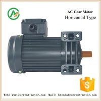 Moteur électrique triphasé à frein intégré CH 0,2 kW, engrenages en acier allié de haute précision pour sécheur d'air 220V-415VAC 50/60Hz