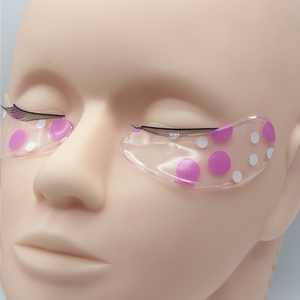 Patchs oculaires <span class=keywords><strong>super</strong></span> adhésifs personnalisés en hydrogel mousse, coussinets de gel réutilisables roses <span class=keywords><strong>anti</strong></span>-rides pour extensions de cils - Product Image 6
