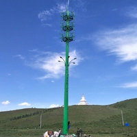 Antenne de télécommunication, mât autoportant de 20 m, tour Wifi, tour de télécommunication en acier à tube unique, poteau GSM MW de 40 m, monopôle de 30 mètres