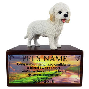 Köpekler için özel evcil hayvan vazosu kül anıt tabut kedi ahşap cenaze külü vazosu kutu/çekmeceler/tabutlar/yetişkin <span class=keywords><strong>Urns</strong></span> - Product Image 1