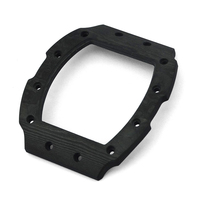 Boîtier de montre en Fiber de carbone de haute qualité et lunette lumineuse accessoires de montre en Fiber de carbone