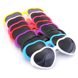 Gafas de sol con forma de corazón para mujer, protección UV400, montura de PC, Clase 2, embalaje en bolsa OPP, Número de pieza 1031 - Product Image 4