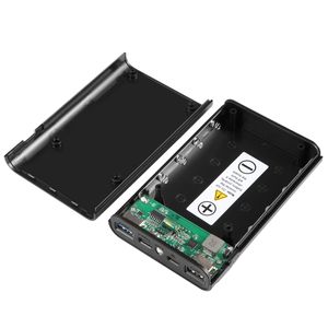 HAWEEL DIY 4x18650 Batterie (Non Inclus) 12000mAh Double Voie QC Chargeur Power Bank Shell Box avec 2x Sortie USB et Affichage - Product Image 2