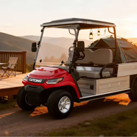 Carrito de Golf Eléctrico de 2 Plazas A827.H8 para Jardinería y Cultivo de Suelos en Casas Móviles de Pequeña Escala
