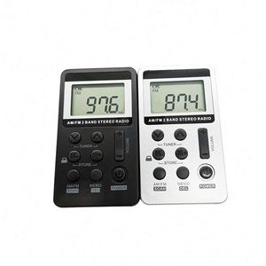 Petite Radio <span class=keywords><strong>de</strong></span> <span class=keywords><strong>poche</strong></span> AM FM, Radio à <span class=keywords><strong>Transistor</strong></span> <span class=keywords><strong>de</strong></span> réglage numérique Portable avec écouteurs et lanière, offre spéciale - Product Image 5