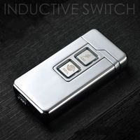Briquet électronique USB à arc Tesla, coupe-vent, design original, nouveauté