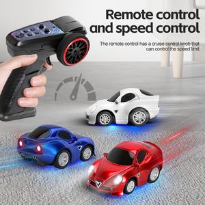 Wltoys Mini <b>Remote</b> <b>Control</b> Car Q7201 1:72 Q Version Mini <b>Remote</b> <b>Control</b> Car Desktop <b>Toy</b> Car Gyroscope Atmosphere Light RC CAR - Product Image 1