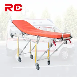 Ambulance Stretcher Adjustable Folding High Quality Medical Ambulance Stretcher Bed For Hospital Stretcher Folding Stretcher