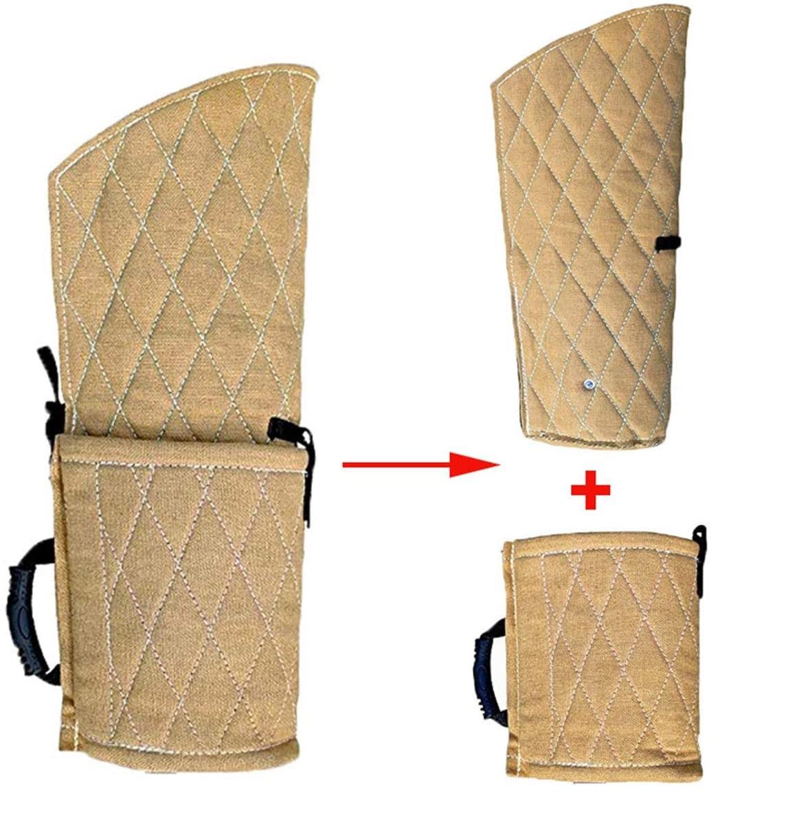 Manga protectora contra mordeduras de perro (Amarilla)