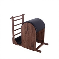 Baril d'entraînement ergonomique et durable en bois dur, personnalisable (couleur, logo), écologique, pour studio de Pilates