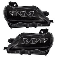 YU GUANG untuk Lampu Depan Toyota Mark X 2005 2006 2007 2008 2009 Upgrade Lampu LED Demon Eyes DRL Lampu Depan Dinamis Perakitan Lampu Depan