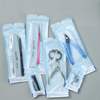 200 pièces/boîte pochette auto-scellante Autoclave stérilisation pochettes poche désinfection sac Nail Art Salon Kraft sac