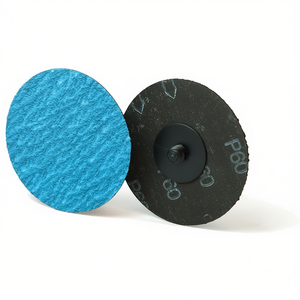 Disque de ponçage en zircone Fervi Fast Lock P60 125 mm pour le ponçage des métaux - Product Image 2