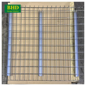 Customized Detachable <strong>Wire</strong> Mesh Decks Galvanized Decking Of US Teardrop Pallet Racking System Made In Vietnam For Warehouse Rack