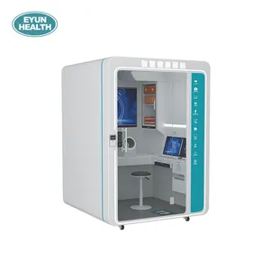 Hospital Management Telemedicine Station System Smart Health Cabin Remote Diagnosis