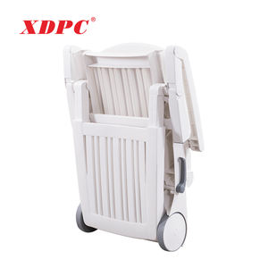 पूल फर्नीचर आउटडोर समुद्र तट तैराकी लाउंज कुर्सी सनबेड प्लास्टिक सूरज आधुनिक फर्नीचर - Product Image 6