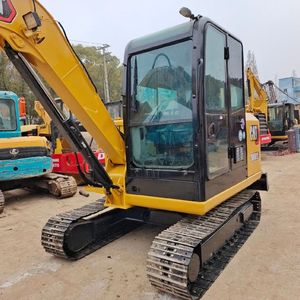 รถขุด CAT306ขนาดเล็กรถขุดตีนตะขาบไฮดรอลิกขนาดเล็ก307แมวสภาพดีสำหรับการก่อสร้างถนน - Product Image 3