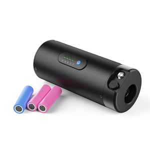 Batterie lithium-ion rechargeable 36V 10Ah en forme de bouteille d'eau avec BMS et affichage LED, corps en aluminium, connexion par prise – Stock entrepôt UE - Product Image 2