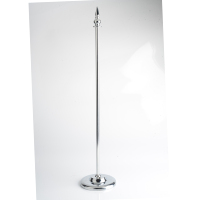Tiang Bendera Teleskopik Aluminium Stainless Steel dengan Alas Meja, Warna Kustom, Cetak Digital, Bendera Non-Woven, Bendera Promosi