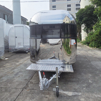 Nouvelle conception de kiosque à café mobile, camion de restauration rapide, remorque alimentaire Ireman