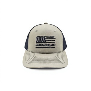 Casquette de camionneur tactique d'extérieur 112 à 6 panneaux, logo brodé personnalisé, faible MOQ, pêche, chasse, réglable, fermeture snapback, en gros - Product Image 4