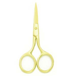 Petits ciseaux de beauté en acier inoxydable pour la coupe et l'entretien des sourcils des femmes, non pliables, multi-usages, pour la coupe DIY - Product Image 6