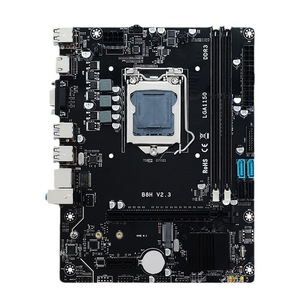 Tarjeta Madre para Computadora de Escritorio B8H H81 M-ATX, LGA-1150, Memoria DDR3, Soporte M.2, CPU de 4.ª y 5.ª Generación I3 I5, Producto Nuevo - Product Image 1
