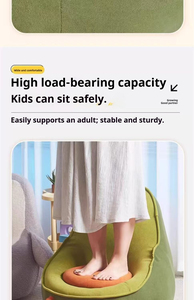 Cómodo y Suave Sofá Ecológico de Aguacate <span class=keywords><strong>con</strong></span> Características de Seguridad para Dormitorio, Sala de Estar y Uso en Exteriores - Product Image 2