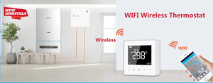 Termostato de Agua para Caldera con Internet <span class=keywords><strong>Tuya</strong></span>, Diseño Moderno Toupwell, Alta Calidad, Inalámbrico Wifi, <span class=keywords><strong>Opentherm</strong></span>, Programable, Calefacción por Habitación - Product Image 4