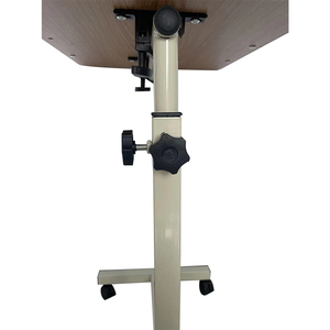 Table portative d'acier inoxydable d'<span class=keywords><strong>accessoires</strong></span> de <span class=keywords><strong>lit</strong></span> médical Durable de haute qualité pour la matière plastique de mobilité facile - Product Image 4