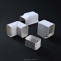 Gaine de câble en PVC blanc, mini gaine de câblage, accessoires de câblage